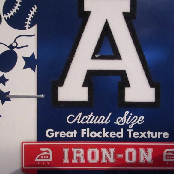 Iron On Letters 4 Packs - Picture 2 of 4